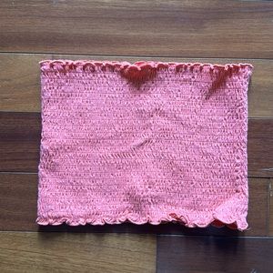 Hollister Smocked Tube Top